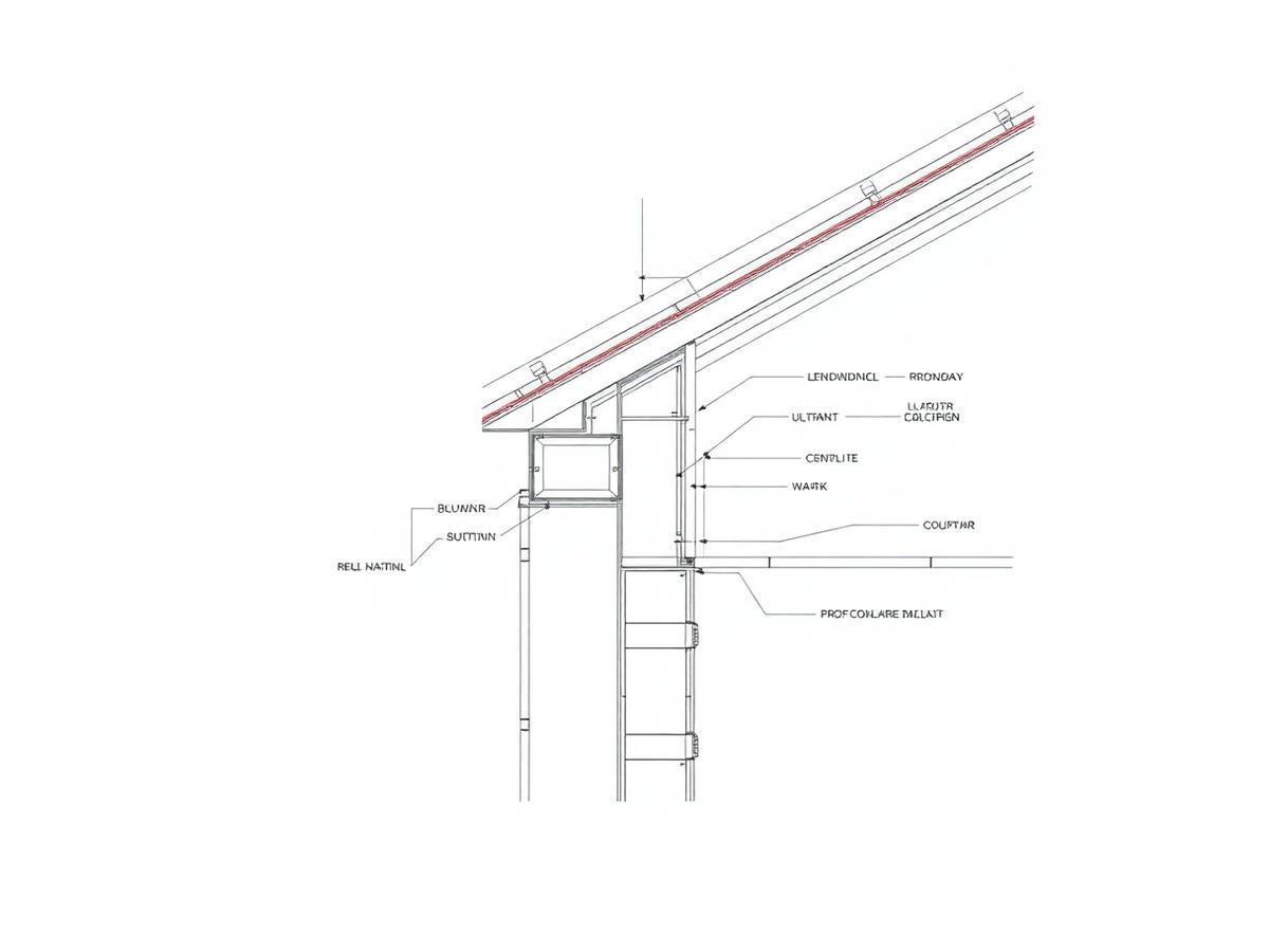 Detailplanung Dachanschluss