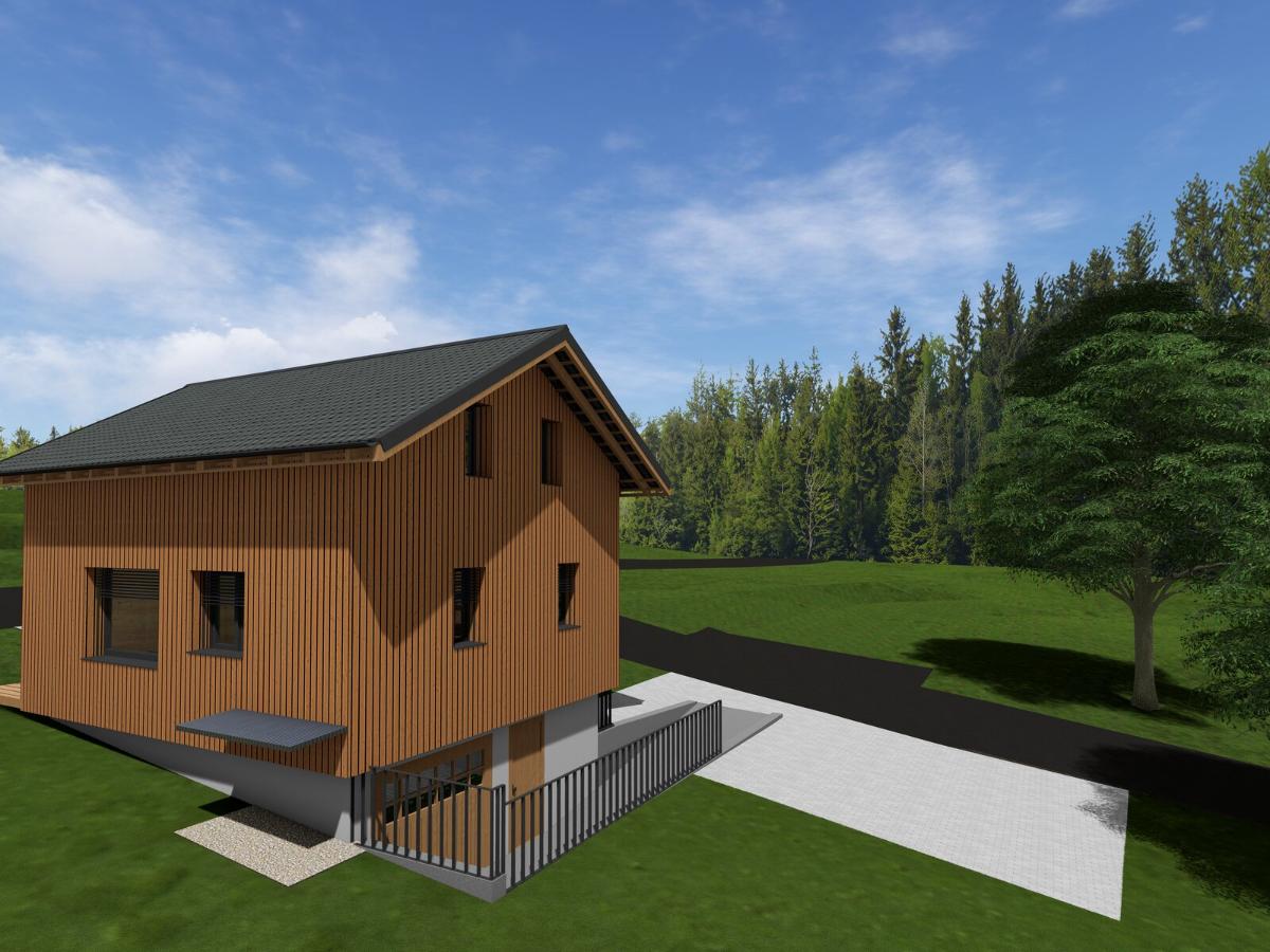 Vorschaubild 3 - Einfamilienhaus in Holz100-Massivholzbauweise – von der Machbarkeitsstudie zur Ausführungsplanung