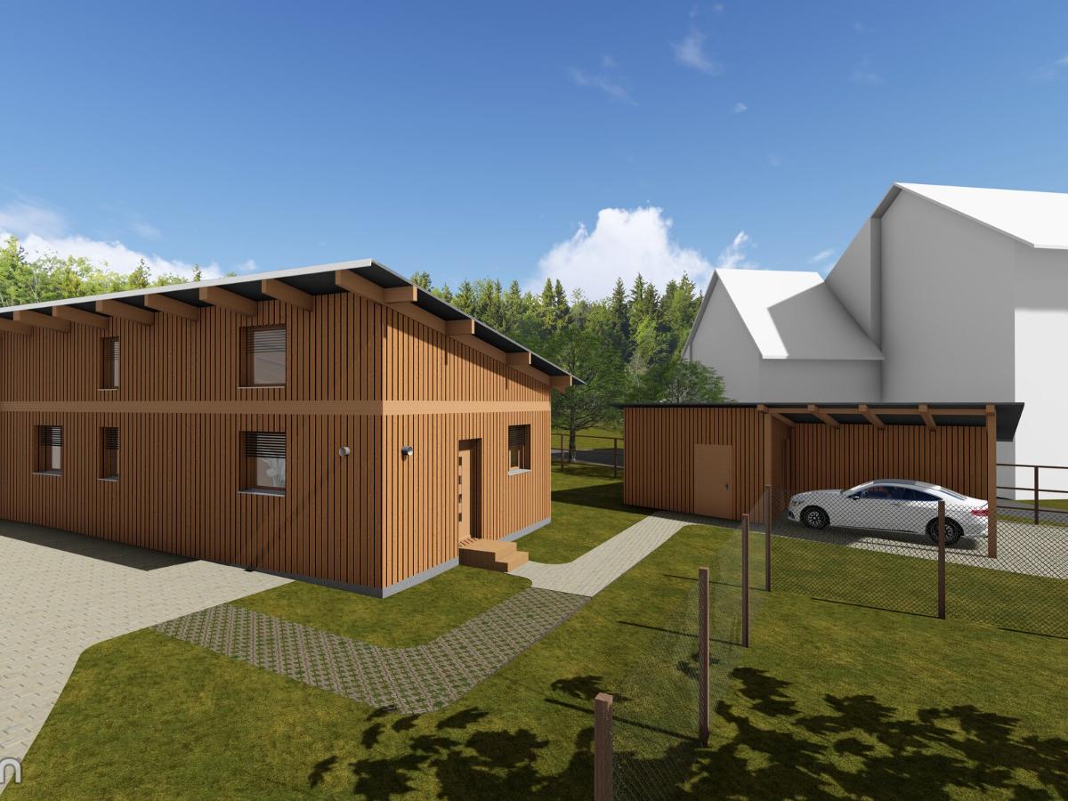 Machbarkeitsstudie Wohnanbau in Holzmodulbauweise