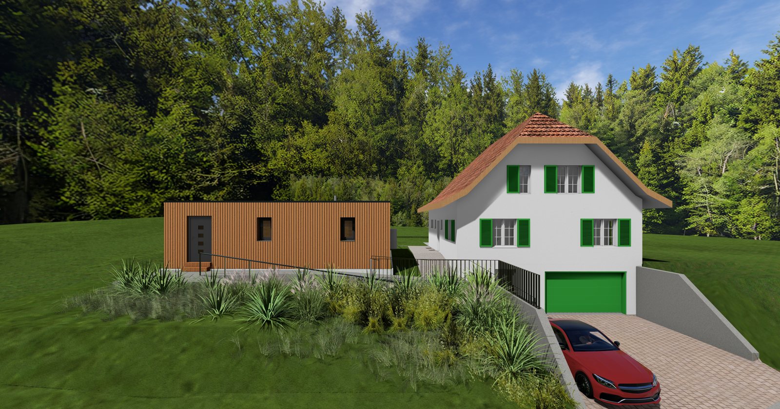 Vorschaubild 2 - Neubau Wohnhaus in Holzbauweise – von der Machbarkeit zur Baubewilligung